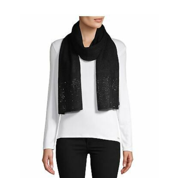 Calvin Klein 2pc Knit Stud Beanie Hat Set - Picture 2 of 4